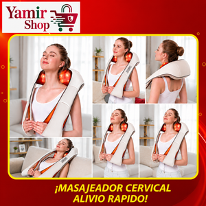 Masajeador Cervical y Hombros Alivio inmediato para tu cuerpo